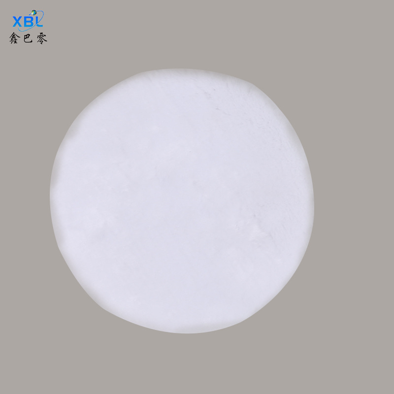 厂家直销 7寸180仿毛毛绒抛光盘 系带式羊毛抛光套 汽车抛光垫