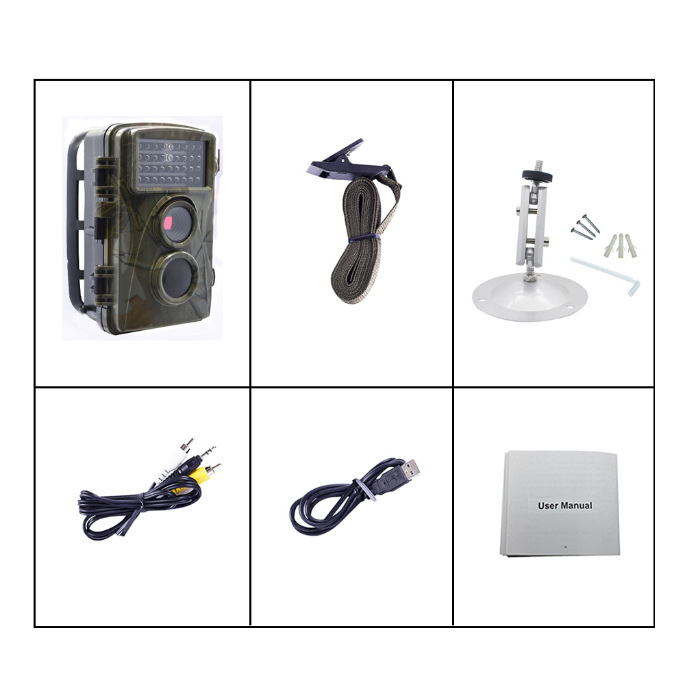 厂家批发跨境爆款红外安防打猎相机 源头工厂直销户外狩猎相机