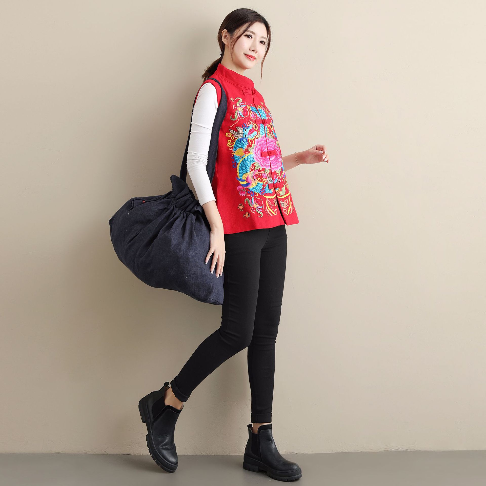 Gilet femme MA FAN TISSU en Coton - Ref 3316321 Image 30