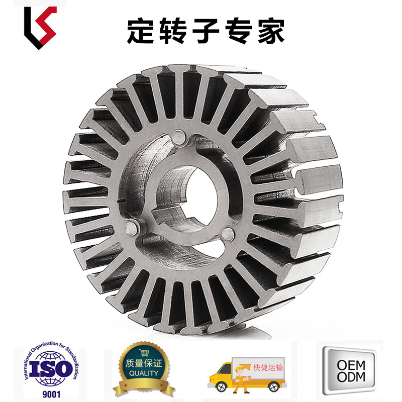 外径80 槽数27 轴孔20 滑板车系列电机定转子铁芯 高速连续冲压