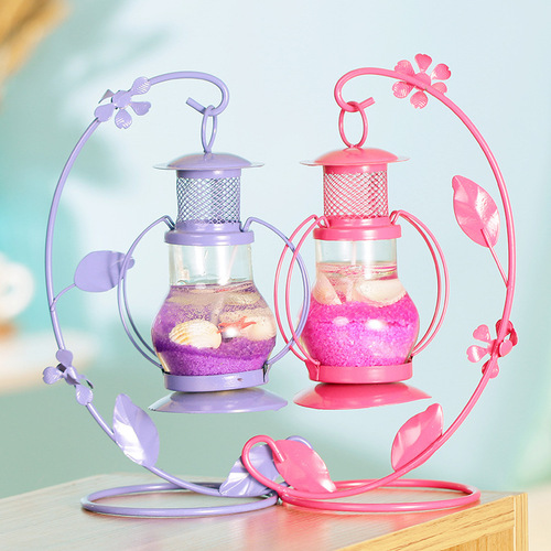 Creative Allah magic lamp candle holder colorful candle metal ornaments home decoration cerium crafts table decoration living room