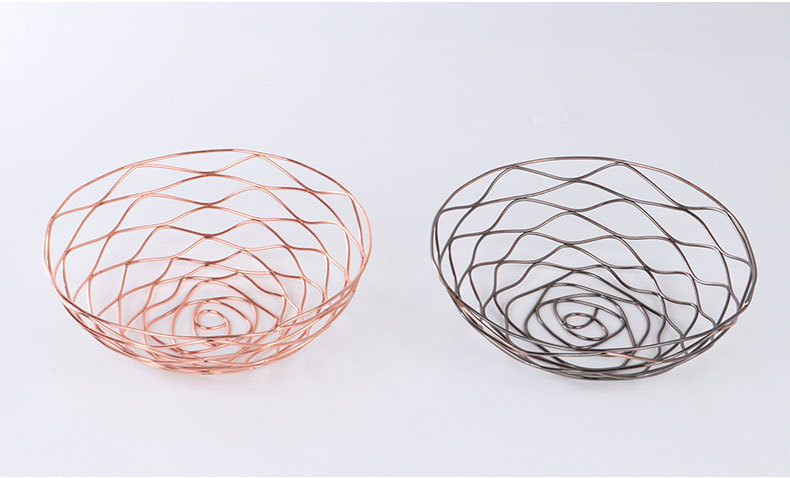 Iron Decorative Storage Basket 6