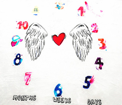 婴儿ins爆款毯子宝宝爱心翅膀拍照背景布男女童房摄影道具速卖通