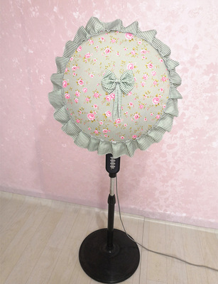 Europe and Korea Countryside Pure cotton cloth Fan cover Safety cover electric fan Cover Fan Cover Fan cover Electric fan dust cover