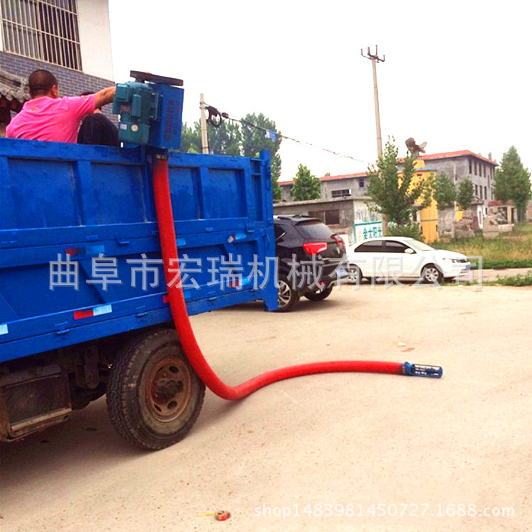 软管吸粮机的优势 卖好用吗输送机9是9螺旋输送机宏瑞HR-1302-42.