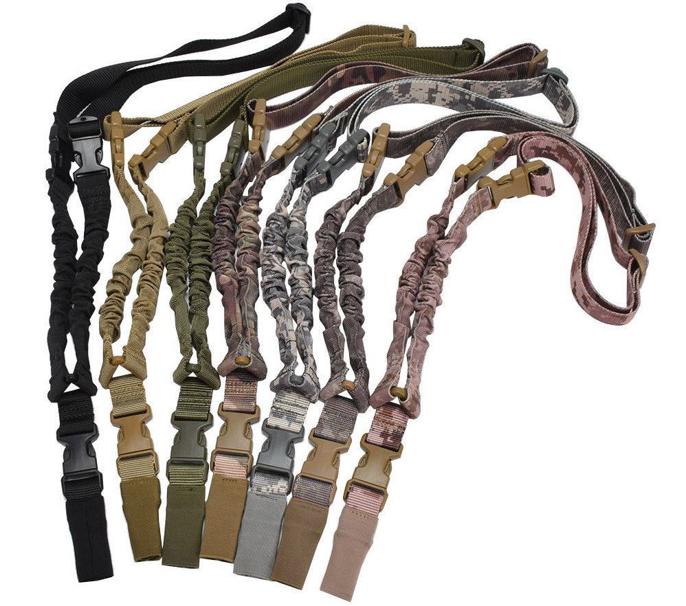 美式单点枪绳 户外CS运动斜肩快卸式相机带单点式战术绳