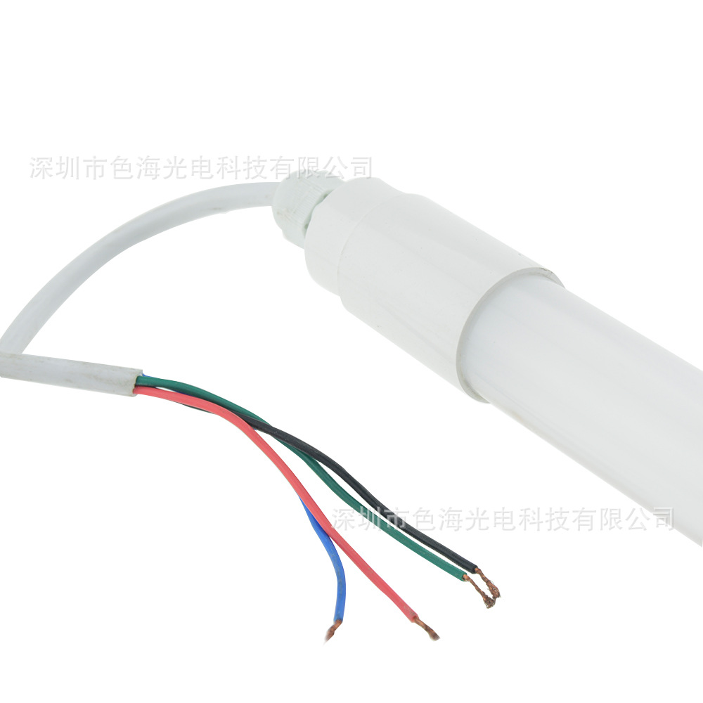 LED Full color RGB Waterproof lamp DM512 control Programmable t8 Lamp tube outdoors Art decorate Lamp tube