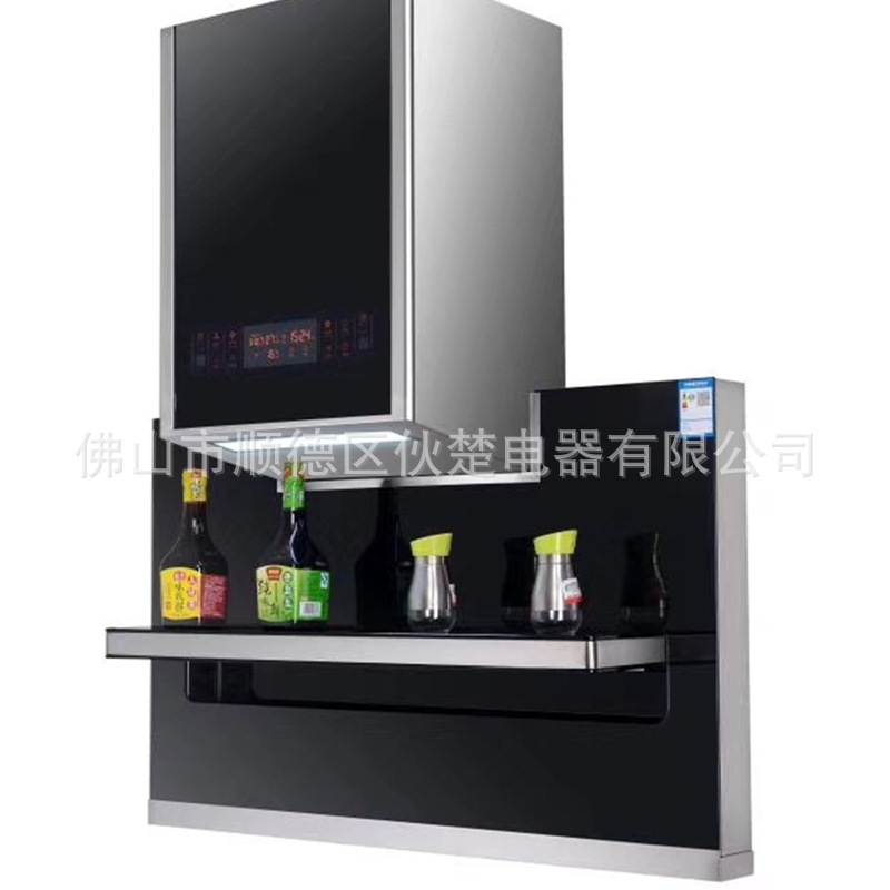 厂家批发新款家用大吸力油烟机侧吸式体感触控式抽油烟机