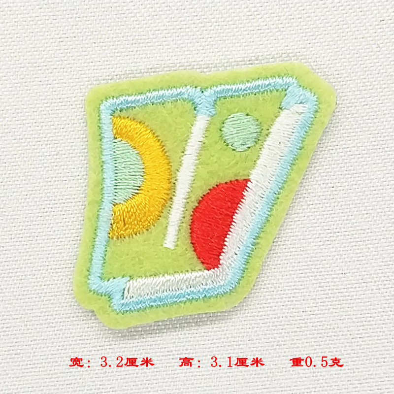 Nuevo color 26 letras pegatinas de tela pegatinas de bordado jeans rasgados parche decorativo pegatinas A- Z Inglés pegatinas