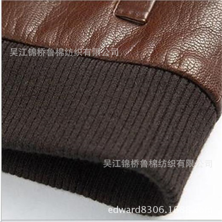 罗纹袖口领口 口袋下摆 3D凹凸 色织提花 彩条大小循环 横机印花