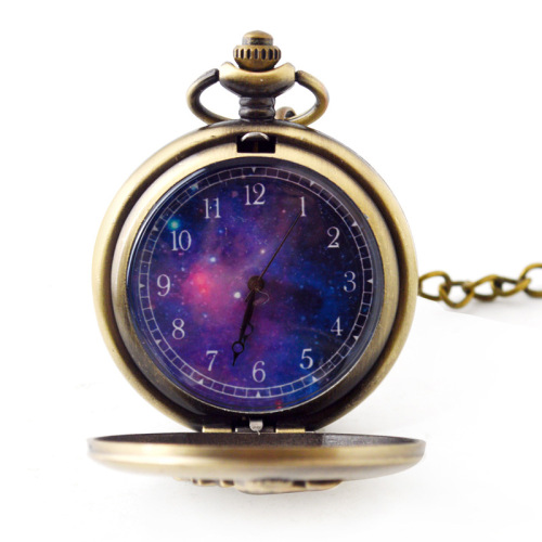Boshiya pocket watch cross-border little prince pocket watch hollow animation pocket watch cartoon quartz watch necklace children's pocket watch