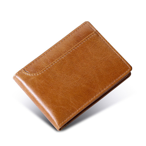 Casual new first-layer oil wax leather driver's license genuine leather multi-functional motor vehicle driver's license document holder document bag