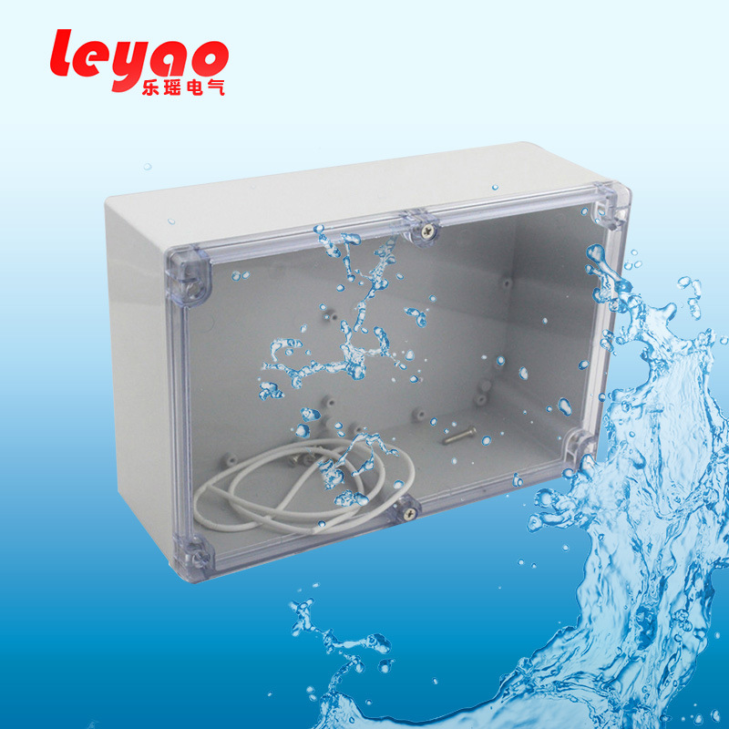 透明防水接线盒防水盒防雨配电 IP65电缆盒 LY-F50T 300*280*140