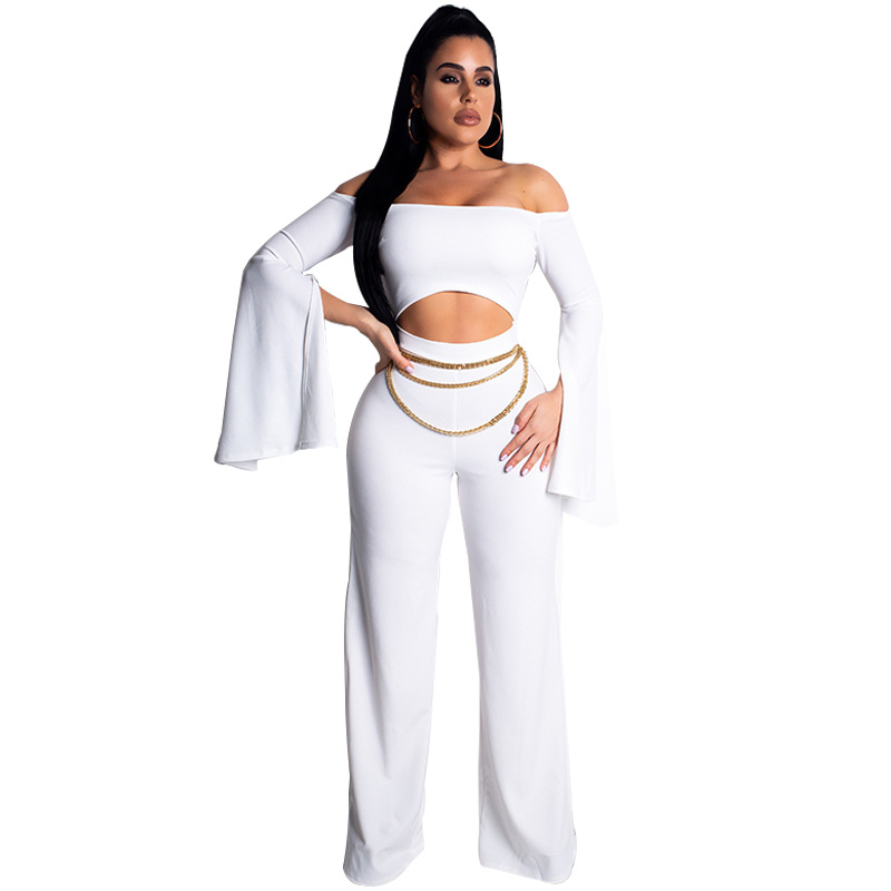 women s long-sleeved hollow jumpsuit nihaostyles clothing wholesale NSXYZ78230