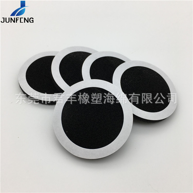 专业生产 单面背胶自粘魔术海绵垫 模切各种造型电子聚氨酯海绵条