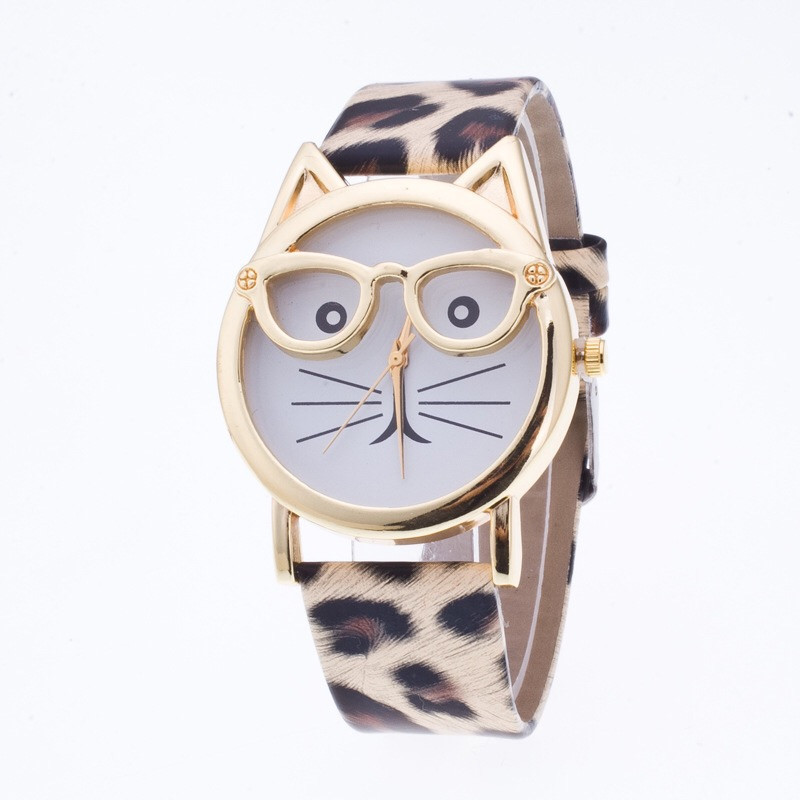 Cartoon Cat Face Watch - Image 8