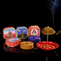 Wholesale 12-Hour Incense Sticks & Buddhist Incense: Handmade Indian Incense, Guanyin & Wealth God Varieties, with Cinnabar for Hygienic Use