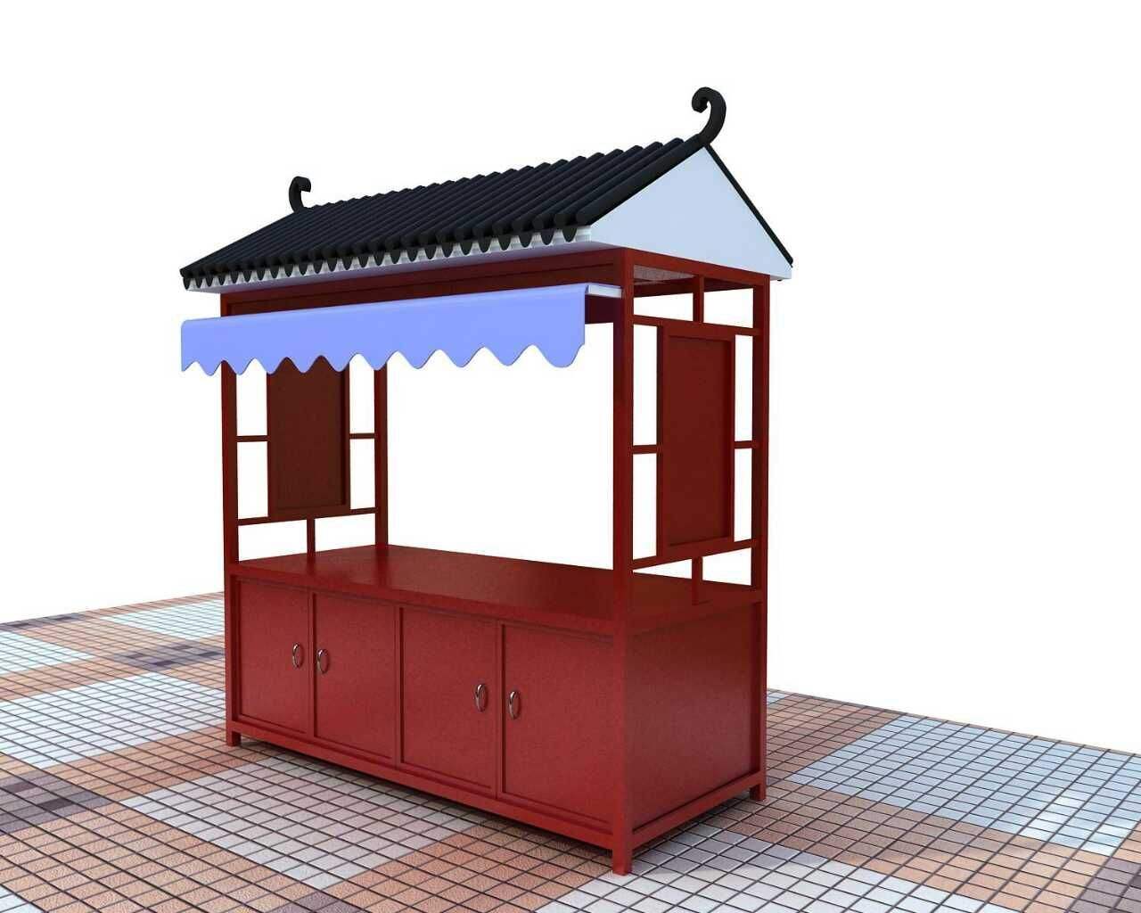 厂家生产售货亭 云南地区买卖亭 昆明售卖亭 城市报刊亭制造