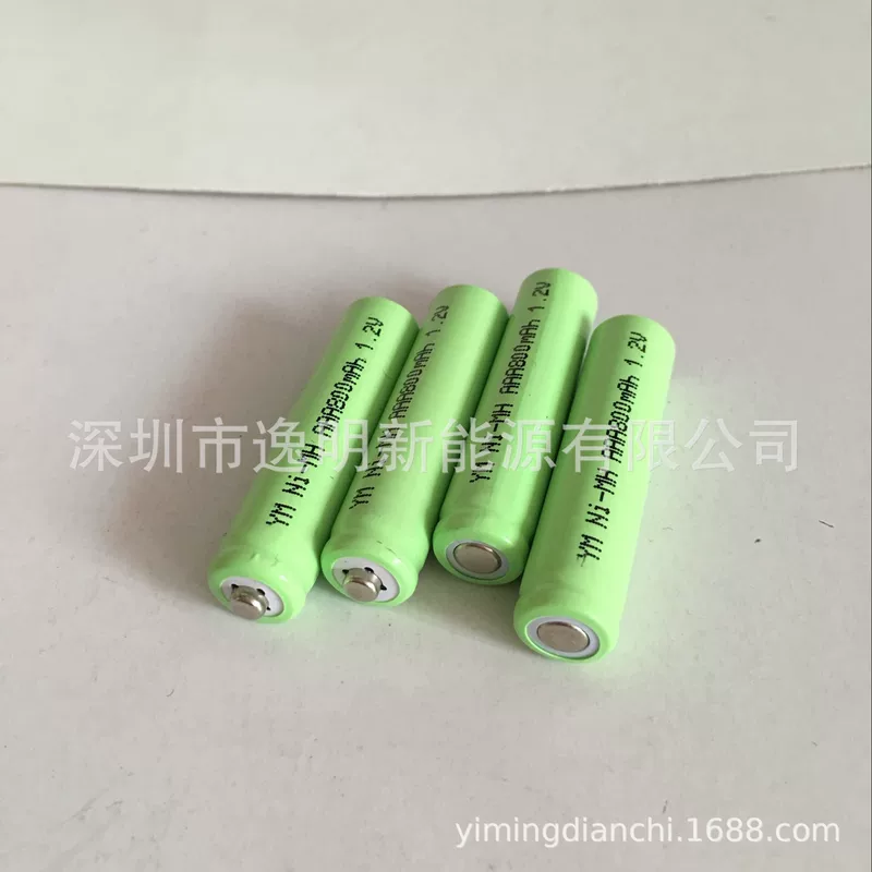 Никель-гидридная батарея можно заряжать №7 NI-MH AAA800mAh 1,2В плоская головка аккумулятор межсетевой светильник батарея