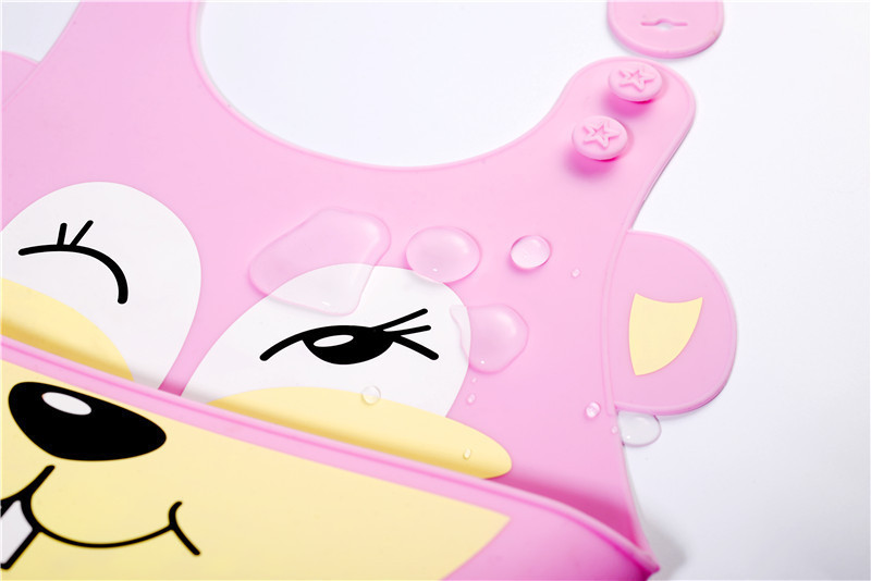 婴儿围兜儿童食饭兜卡通新款防水母婴用品宝宝口水兜吃饭硅胶围嘴详情图12