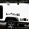 D-791 Mountain Ruins Totem Totem Automobile Sticker SUV off-road body sticker