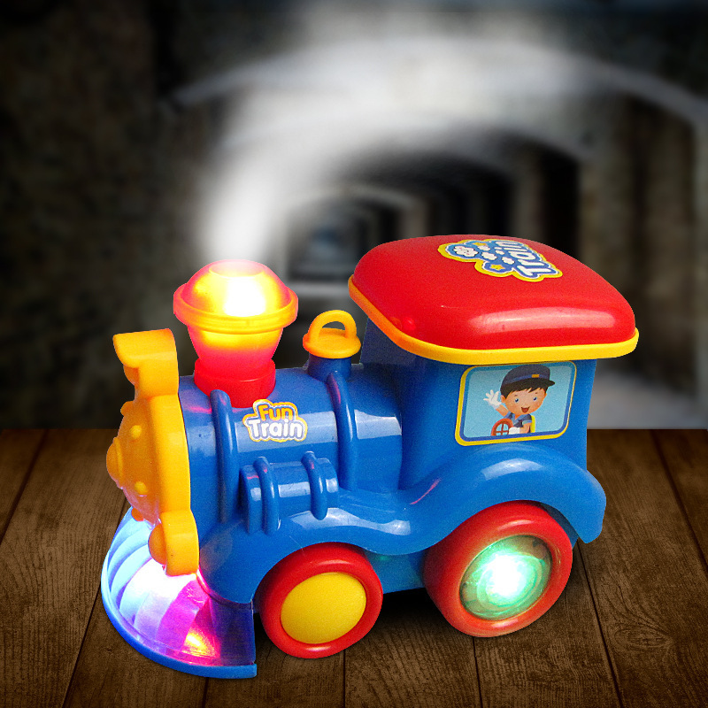 Humo Tren Eléctrico locomotora universal con función de pulverización luz música coche niño niña regalo