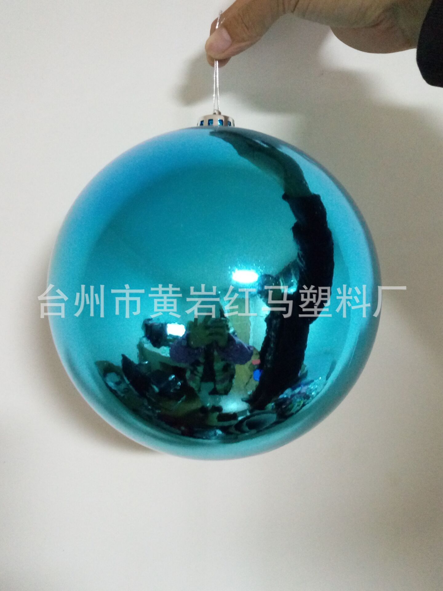 20公分亮光湖蓝