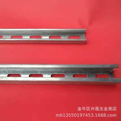 厂家批发喷漆 c 型钢 热镀锌c型钢  光伏支架 冲孔c型钢41*21*1.5|ru