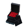 Soap for St. Valentine's Day contains rose, storage system, jewelry, square gift box