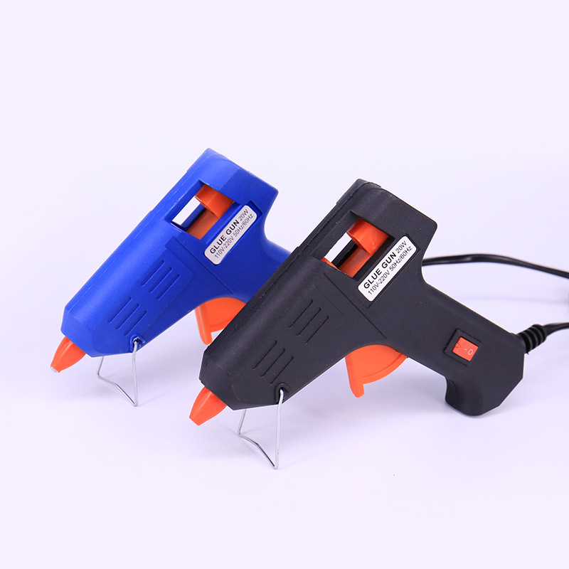 厂家供应批发带开关热熔胶枪 手工DIY多功能电动热熔胶枪20W胶枪