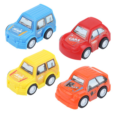 儿童回力玩具车套装益智迷你小轿车小汽车塑料模型厂家直销12只装|ru