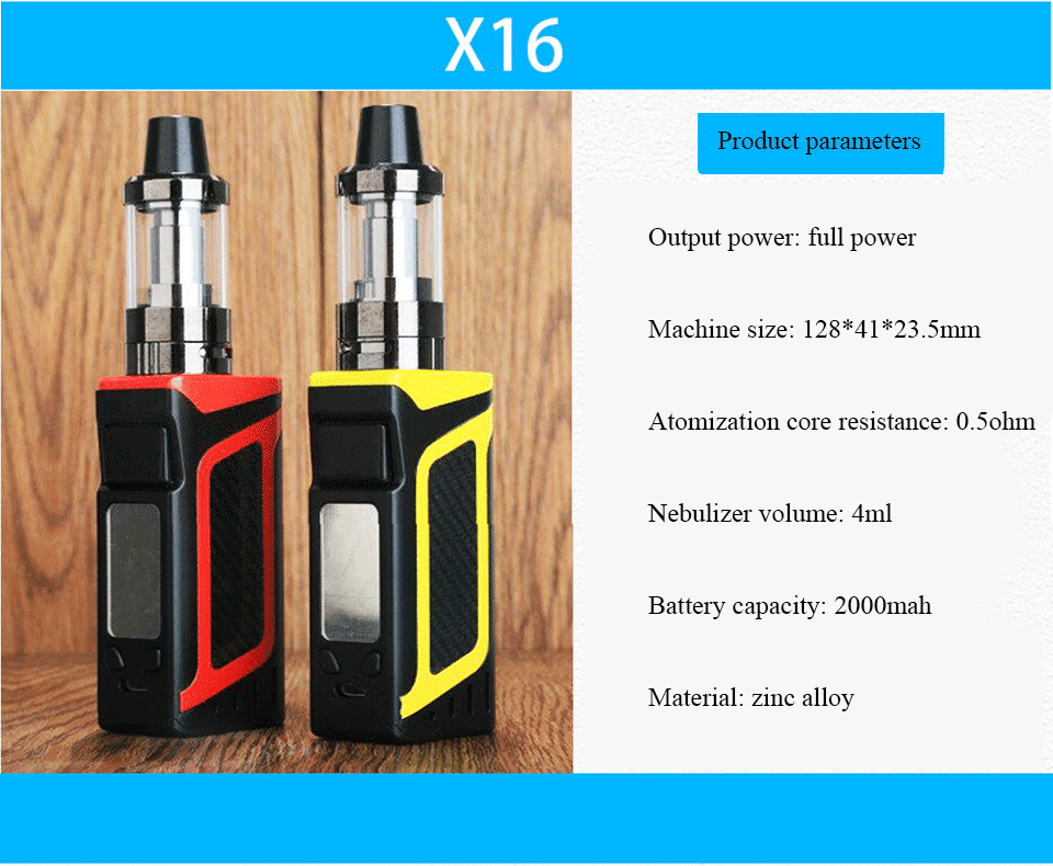 X16 80W Vape Kit price in Pakistan at Symbios.PK
