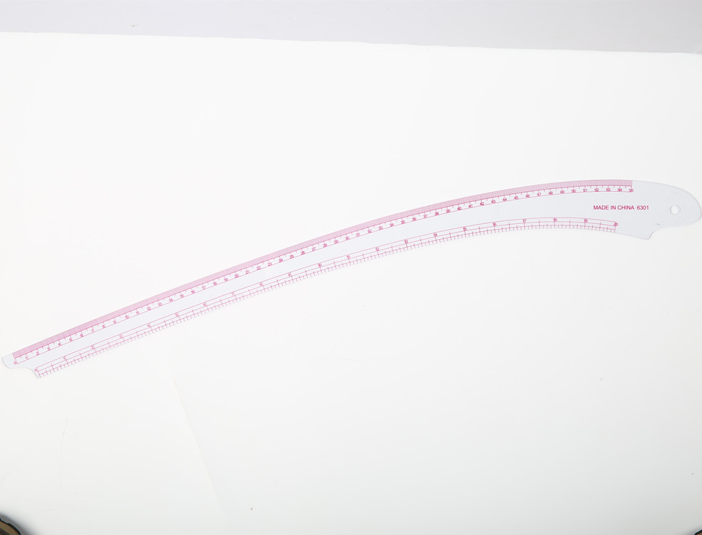 厂家直销 内置式服装尺 6301 袖臂尺 裁缝尺  大刀尺  放码尺