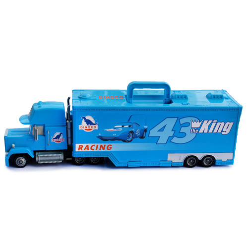 Car Themed Mr. Mac 43 Extra Large Blue Mr. Mac Cargo Truck Transport Car Children's Toy