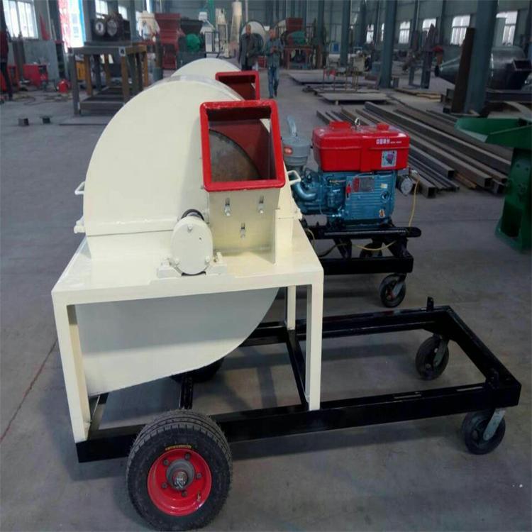 420型小型树枝粉碎机 香菇料木屑粉碎机 树枝锯末粉碎机