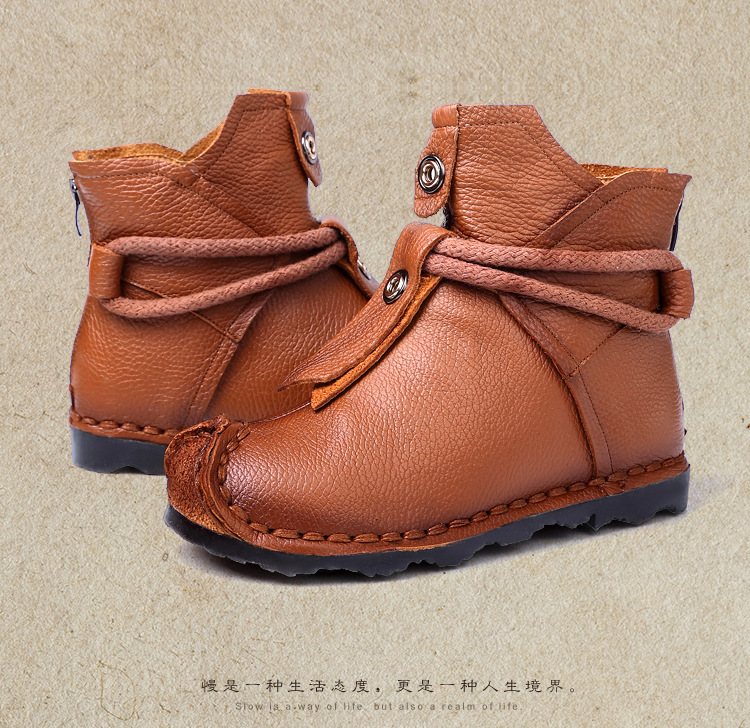 Bottes femme en En cuir - Ref 3355055 Image 36