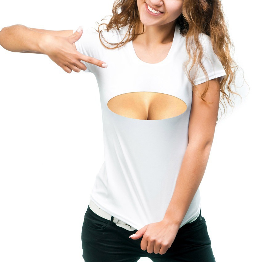 T-shirt imprimé en 3D - Ref 3426622 Image 2