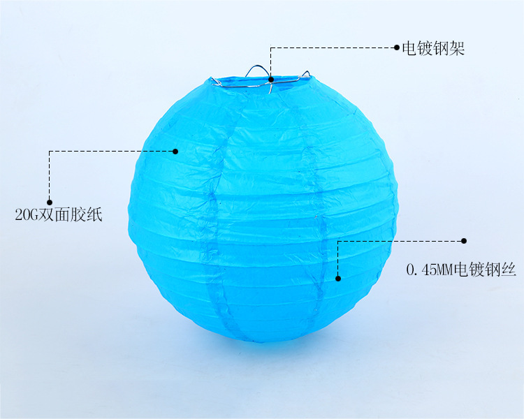 纸灯笼细节图