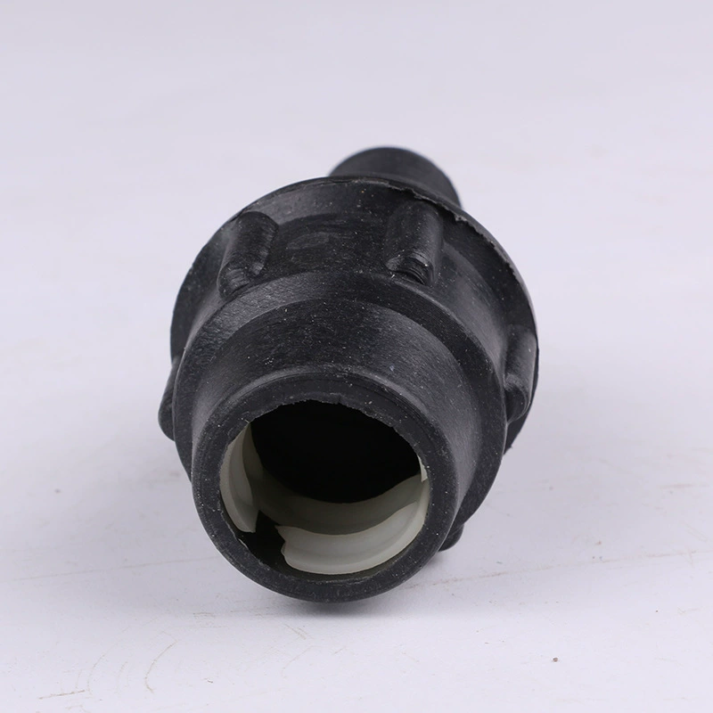 Черный PE уменьшая диаметр быстрое соединение прямое PE горячее соединение без расплава быстрое соединение ирригационная труба Ремонтное соединение