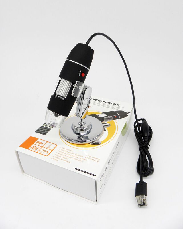 Optical zoom 500 times electron microscope 8 lamp USB digital microscope with measurement Optical zoom 500 times electron microscope 8 lamp USB digital microscope with measurement
