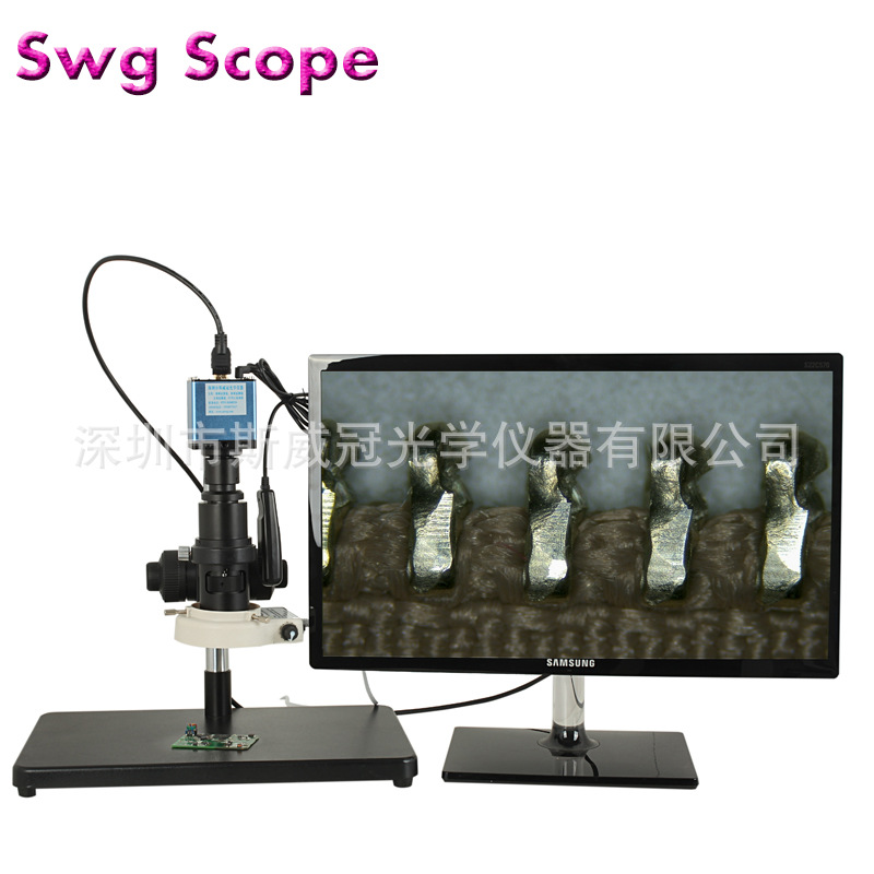 厂家直销 高清电子显微镜 HDMI高清输出视频显微镜 可拍照60帧