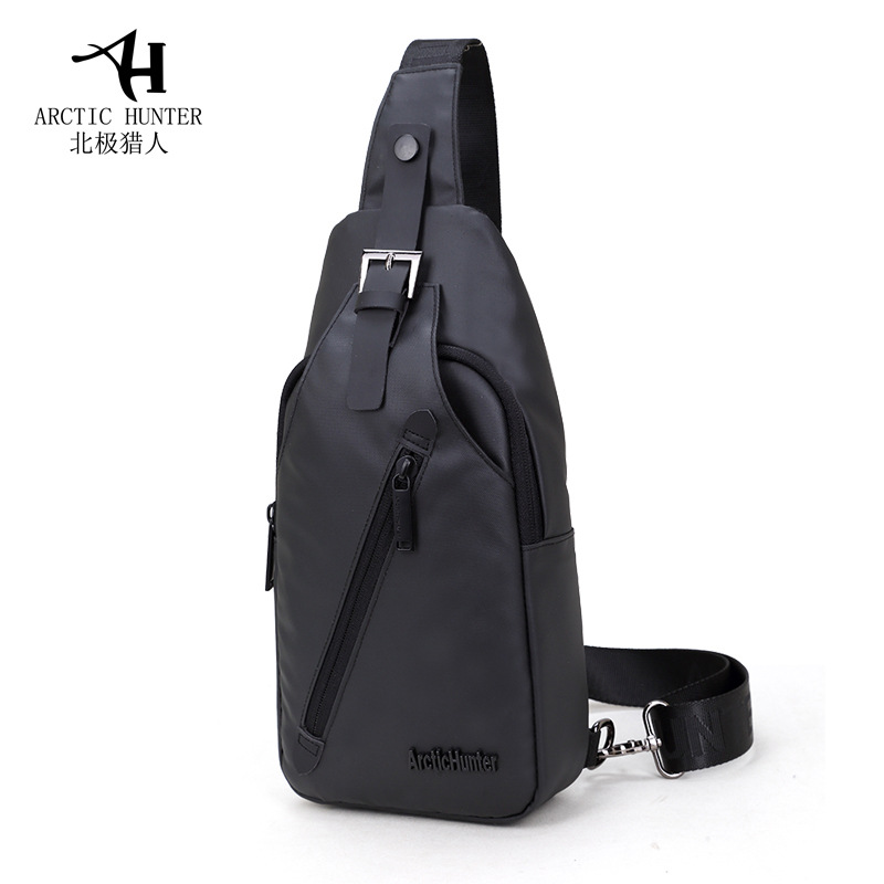 跨境男士包包運動單肩斜挎包牛津布胸包2018新款潮男包logo定制