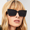 Fashionable retro sunglasses, glasses solar-powered, 2019, European style, Korean style, internet celebrity