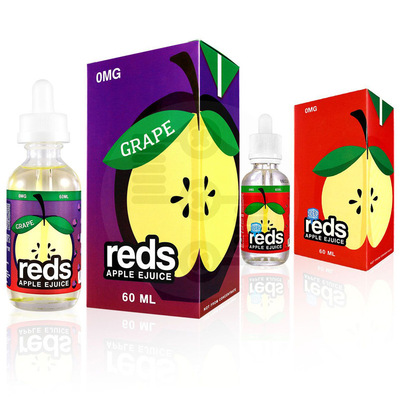 美国烟油Reds Apple Juice红苹果电子烟油 7Daze出品小烟烟液60ML|ms