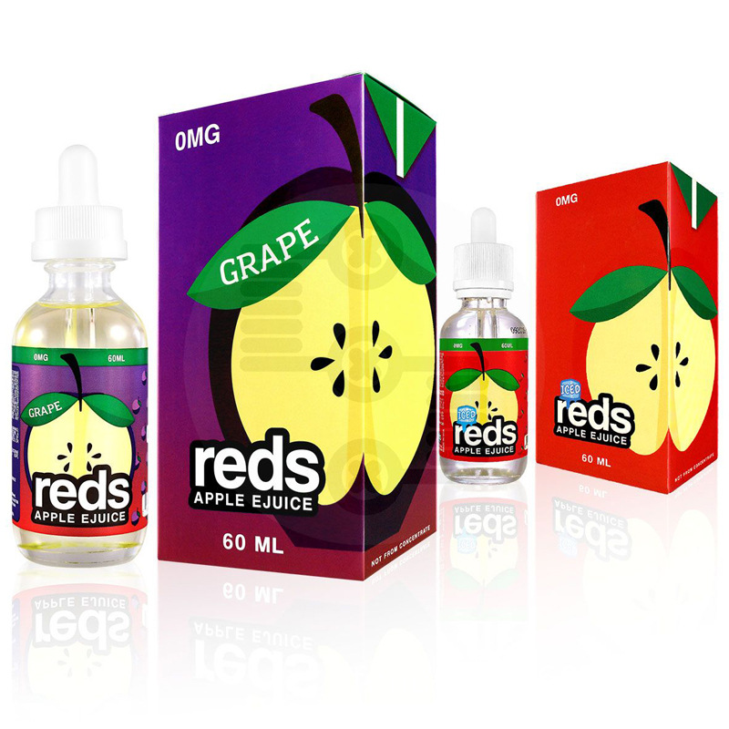 美国烟油Reds Apple Juice红苹果电子烟油 7Daze出品小烟烟液60ML|ms