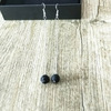 Natural ore, oil, long earrings with tassels, new collection