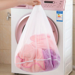 1236 Thickened fine-grained laundry bag with drawstring, clothing care bag, fine-mesh underwear protective bra mesh bag
