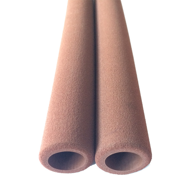 厂家nbr丁腈橡塑海绵手把套 NBR橡胶发泡管 俯卧撑器材套