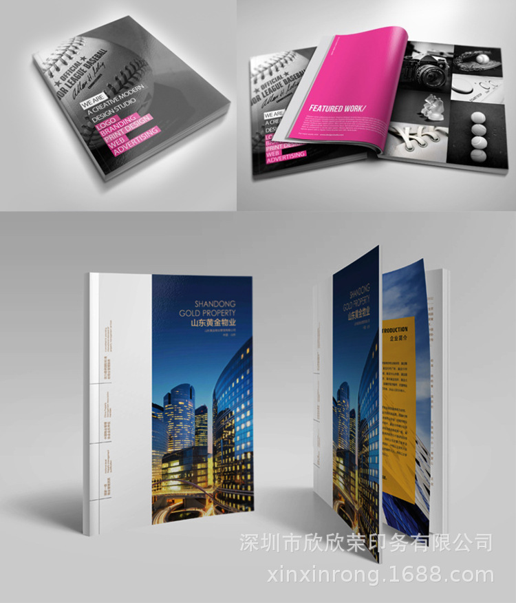 Manufactor customized printing The Brochure design Brochures Instructions Riding pin Art paper customized