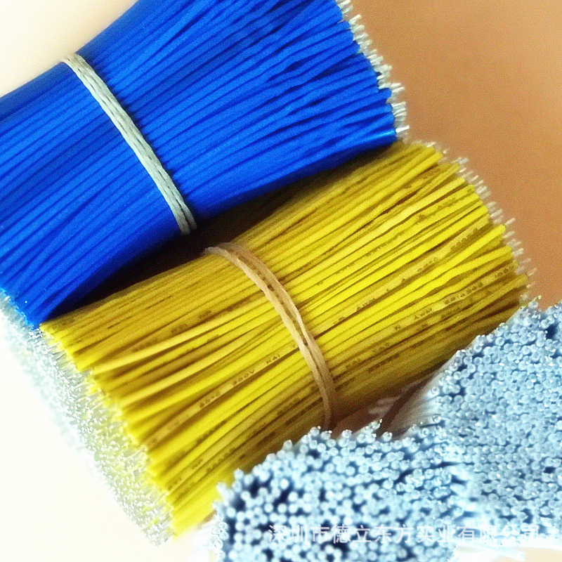 厂家直销 高压高温线UL3239 24AWG国标硅胶线材加工定制 浸锡短线